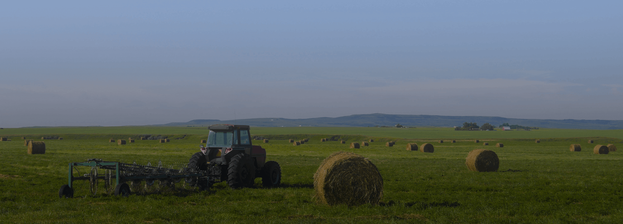 Tractor and Feild